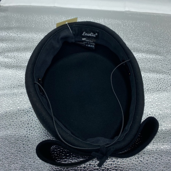 Black wool hat - Picture 4 of 4